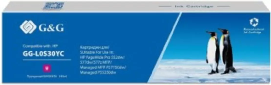 Расходный материал для печати G&amp;G GG-L0S30YC 976YC пурпурный