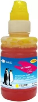 Чернила для картриджа G&G GG-T6644Y желтый 100мл