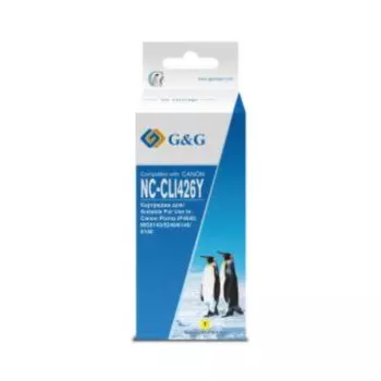 Расходный материал для печати G&amp;G NC-CLI426Y желтый (Картридж)