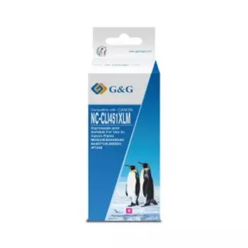 Расходный материал для печати G&amp;G NC-CLI451XLM пурпурный (Картридж)