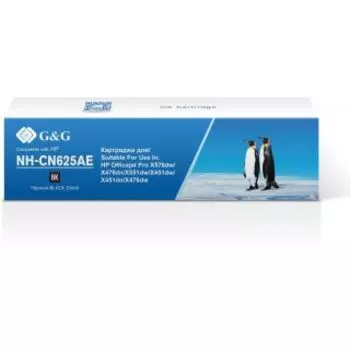 Картридж G&G NH-CN625AE черный