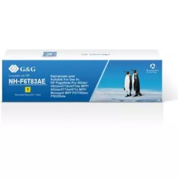 Расходный материал для печати G&amp;G NH-F6T83AE желтый