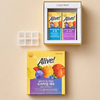 [Alive] Once Daily Для женщин и Для мужчин Подарочный набор (120 дней стоит)