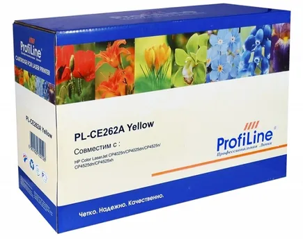 Картридж ProfiLine PL-CE262A для принтеров HP CLJ CP4525DN/CP4525N/CP4525XH Yellow 11000 копий ProfiLine