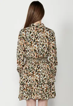 Платье-рубашка LONG SLEEVE Koroshi, мультиколор