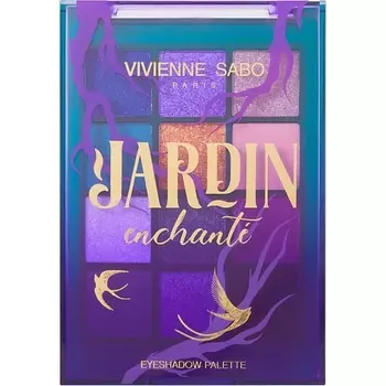 VIVIENNE SABO Палетка теней Eyeshadow Palette Palette d'ombres a paupieres Jardin Enchante