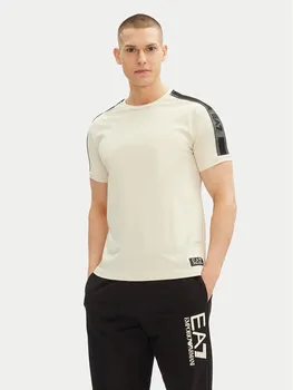Футболка обычного кроя 7M000138 AF10375 U1079 Ea7 Emporio Armani, экрю
