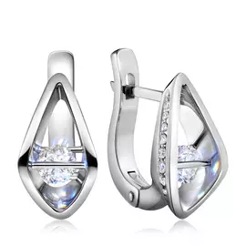 Серьги с английским замком из золота Я6319546000