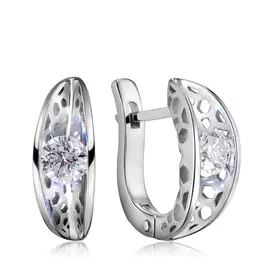 Серьги с английским замком из золота Я6519248000