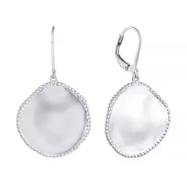 Серьги с французским замком из серебра 22-7539-0080_SR_WG
