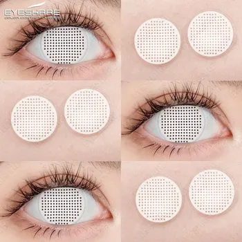EYESHARE Косплей Цветные контактные линзы для глаз Хэллоуин Сумасшедшие цветные линзы Косметика Красота Ученик Годовое использование