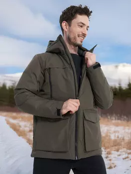 Куртка утепленная мужская Outventure, Коричневый