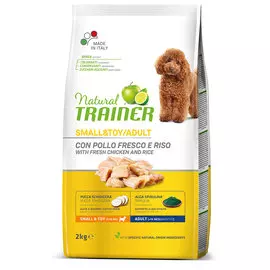 Trainer Natural Small and Toy Puppy and Junior корм для щенков мелких и миниатюрных пород, с курицей