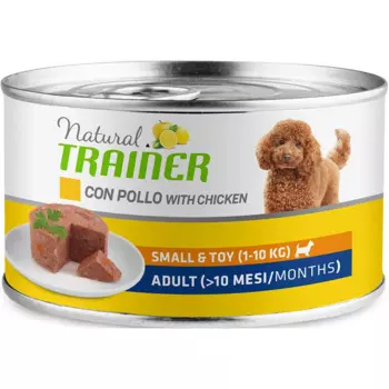 Trainer Natural Small &amp; Toy Adult консервы для собак мелких и миниатюрных пород, с курицей, 150 г