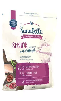 Sanabelle Senior сухой корм для кошек 400г