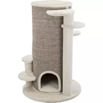 Trixie Домик для кошки Oskar XXL, 114 см, кремовый/коричневый в крапинку