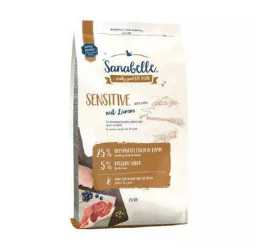 Sanabelle Sensitive с ягнёнком сухой корм для кошек 2 кг
