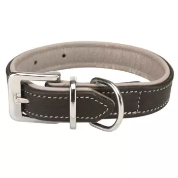 Trixie Кожанный ошейник Active Comfort для собак, L, 47–54х3см