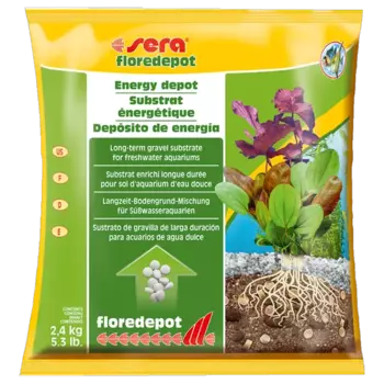 Sera Грунт для растений Floredepot 2,4 кг (пакет)