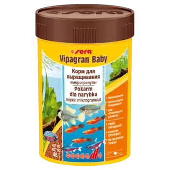 Sera Корм для рыб Vipagran Baby 100 мл (48 г)