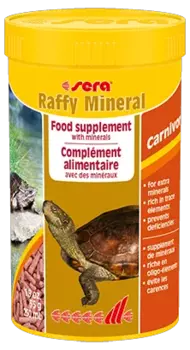 Sera Raffy mineral Корм для рептилий с витаминами и минералами, бн. 250 мл