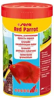 Sera Red parrot корм для красных попугаев, бн. 250мл