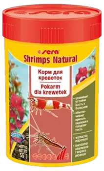 Sera SHRIMPS NATURAL Корм для креветок, бн. 100мл