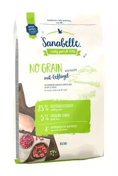 Sanabelle No Grain сухой корм для кошек 10 кг