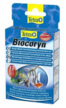 Tetra BIOCORYN кондиционер для разложения органики на объем 600 л, 12 капсул