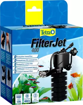 Tetra Фильтр внутренний компактный FilterJet 400 для аквариумов на 50-120 л, 400 л/ч, 4 Вт