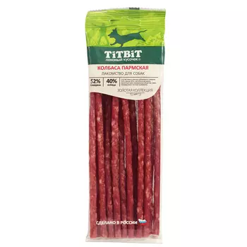 TiTBiT Лакомство Колбаса Пармская (80 гр.) для собак