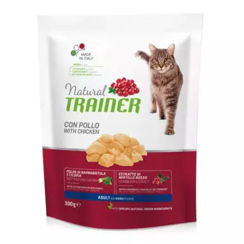 Trainer Natural Adult корм для кошек старше 1 года, с курицей, 300 г