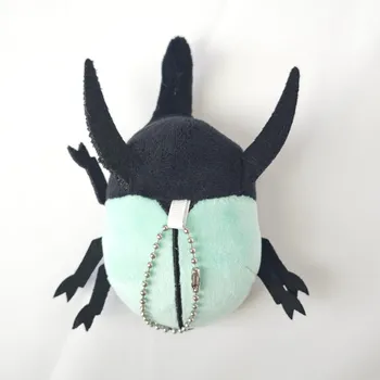 Hot Sale Beetle Doll Small Plush Doll, Insect Toy One-Man Fairy Pendant Doll 10cm красный