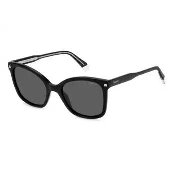 Солнцезащитные очки женские Polaroid PLD 4151/S/X BLACK PLD-20571280753M9