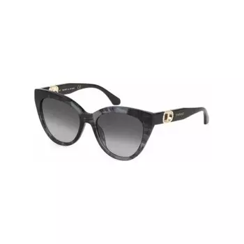 Солнцезащитные очки женские Twinset STW001S Black Grey (2STW0015501KW)