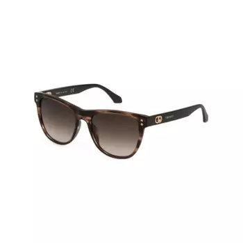 Солнцезащитные очки женские Twinset STW004 Shiny Brown+GLITTERY (2STW004540AG9)