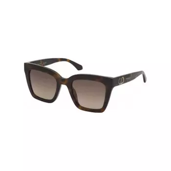 Солнцезащитные очки женские Twinset STW019 Shiny Dark Havana (2STW019520752)