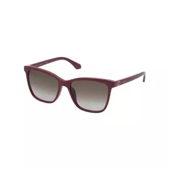 Солнцезащитные очки женские Twinset STW021 Shiny Full Red (2STW0215602GH)