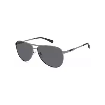 Солнцезащитные очки мужские Polaroid PLD 2160/G/S/X DK Ruthenium (206715KJ162M9)