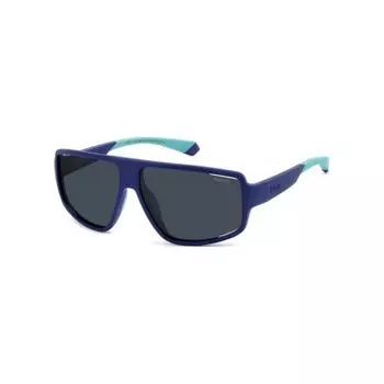 Солнцезащитные очки мужские Polaroid PLD 7054/S MTT Blue (207371FLL61C3)