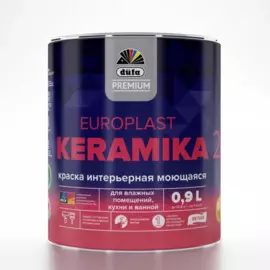 краска dufa premium europlast keramika 20 интерьерная база a 0,9л