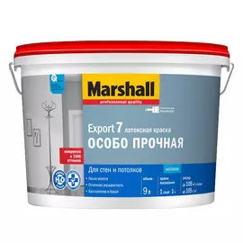 краска export-7 мат. в/э wo 9л