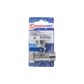 кран шаровый трёхпроходной для подкл. стац. приб. 1/2"х3/4"х1/2" в/н/н, mp-у