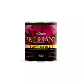 краска интерьерная parade deluxe brilliant soft sheen база c 0,9л