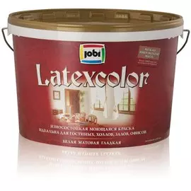 краска jobi a7 5л latexcolor латексная, матовая 11832