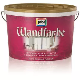 краска jobi c1 5л wandfarbe дисперсионная 10520