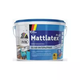 краска латексная dufaretail mattlatex plus база а матовая 2.5л