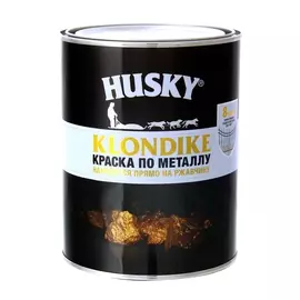 краска по металлу husky-klondike белая база а 0,9л