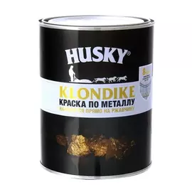 краска по металлу husky-klondike глянцевая белая ral 9003 0,9л