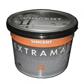 краска vincent extramat бархатная для стен и потолков 0,7л